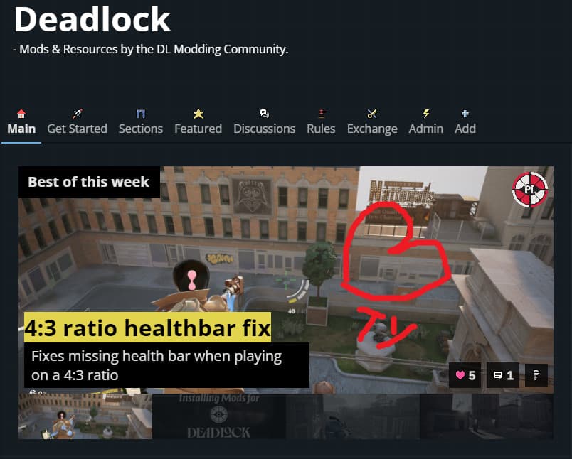 4:3 ratio healthbar fix (No longer maintained) screenshot 3