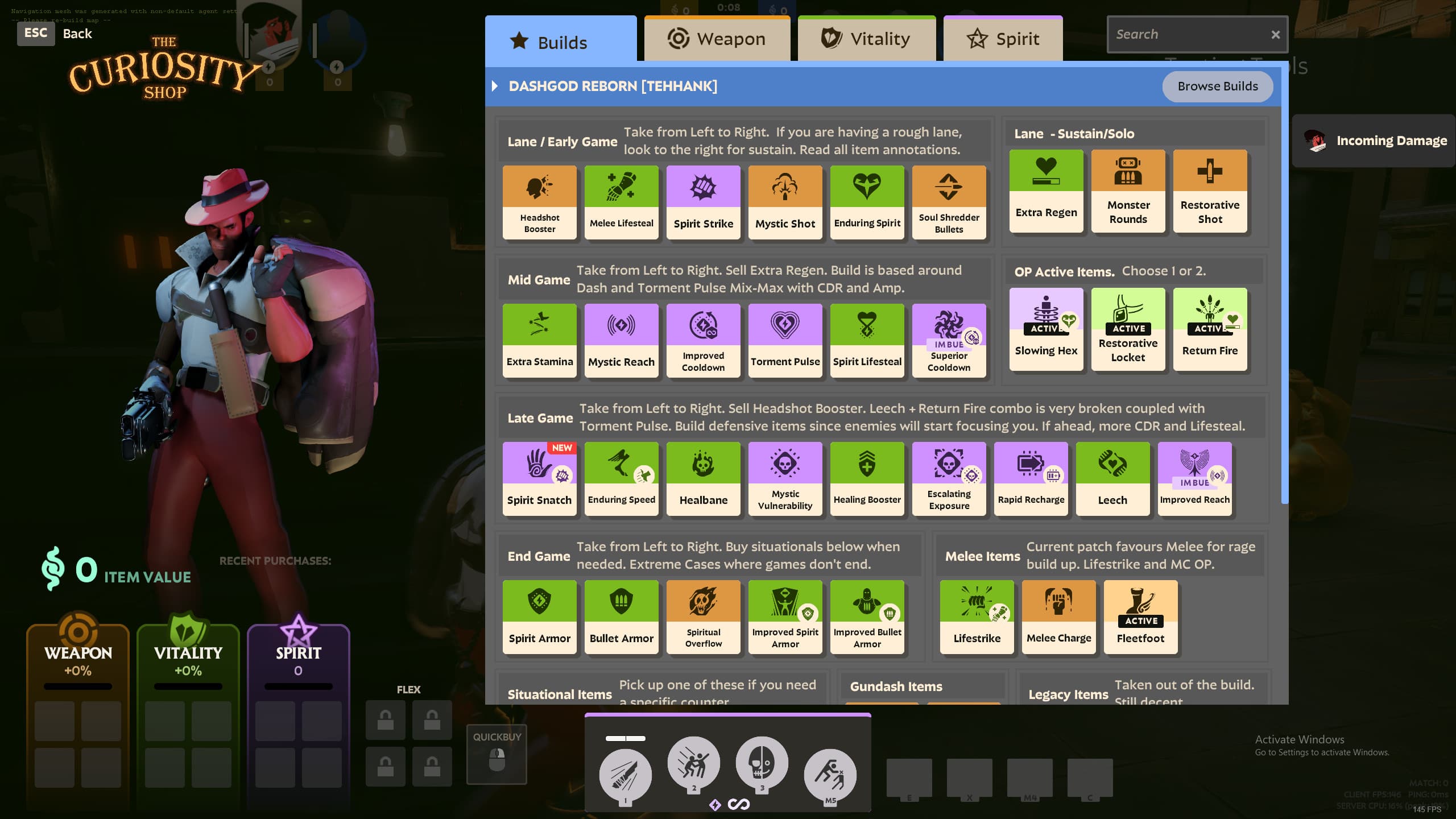 Shiv with Infernus's Hat screenshot 2