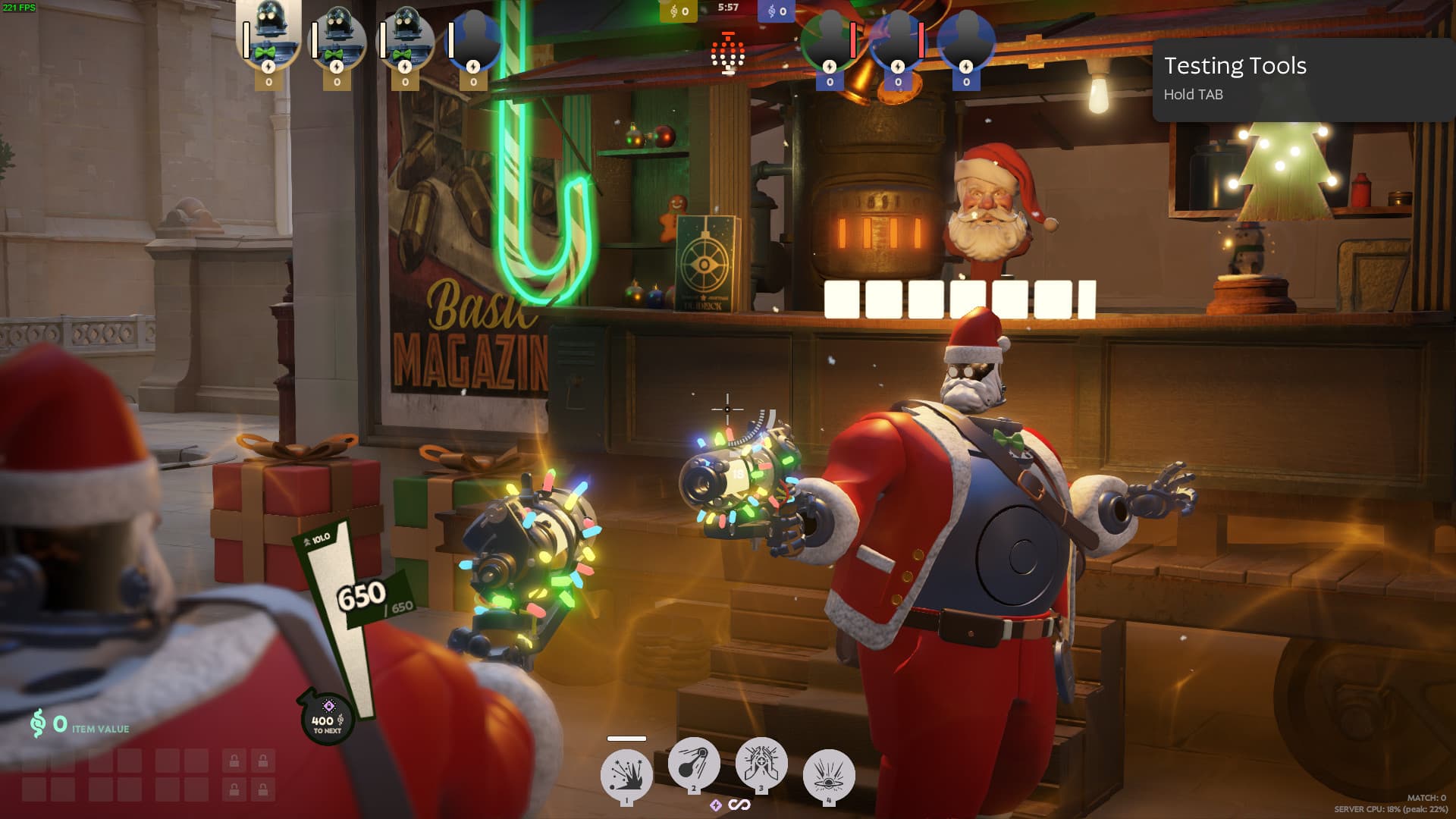Santa Dynamo Festive Skin screenshot 4