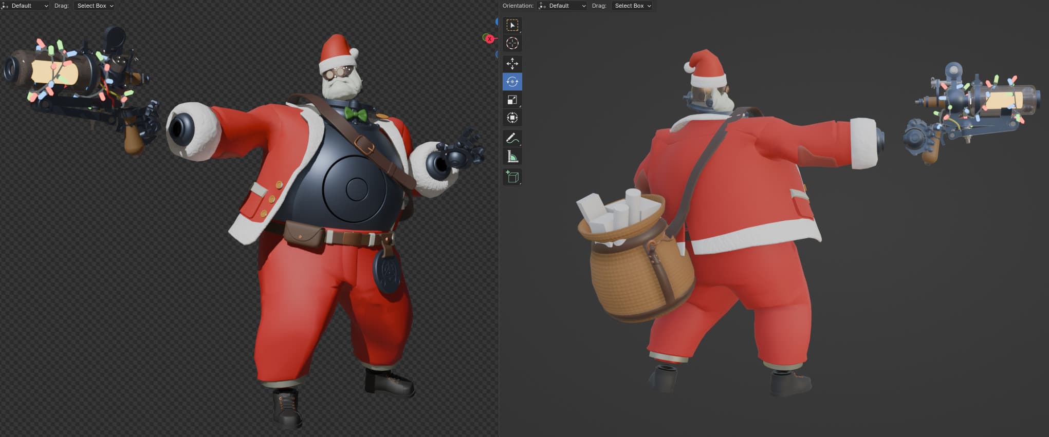 Santa Dynamo Festive Skin screenshot 5