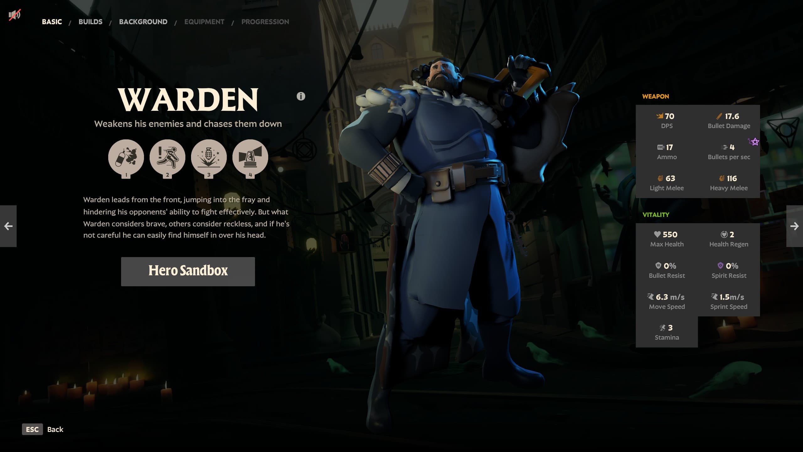 Feral Warden Redesign screenshot 3