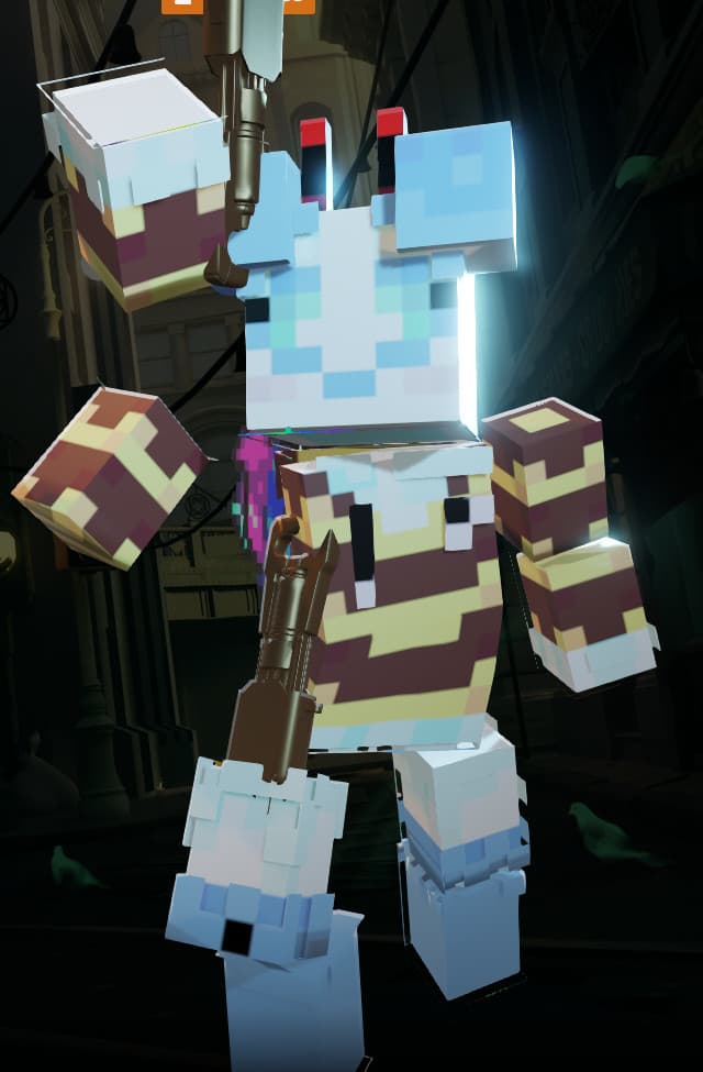 Stars (OC) Minecraft skin Wrecker screenshot