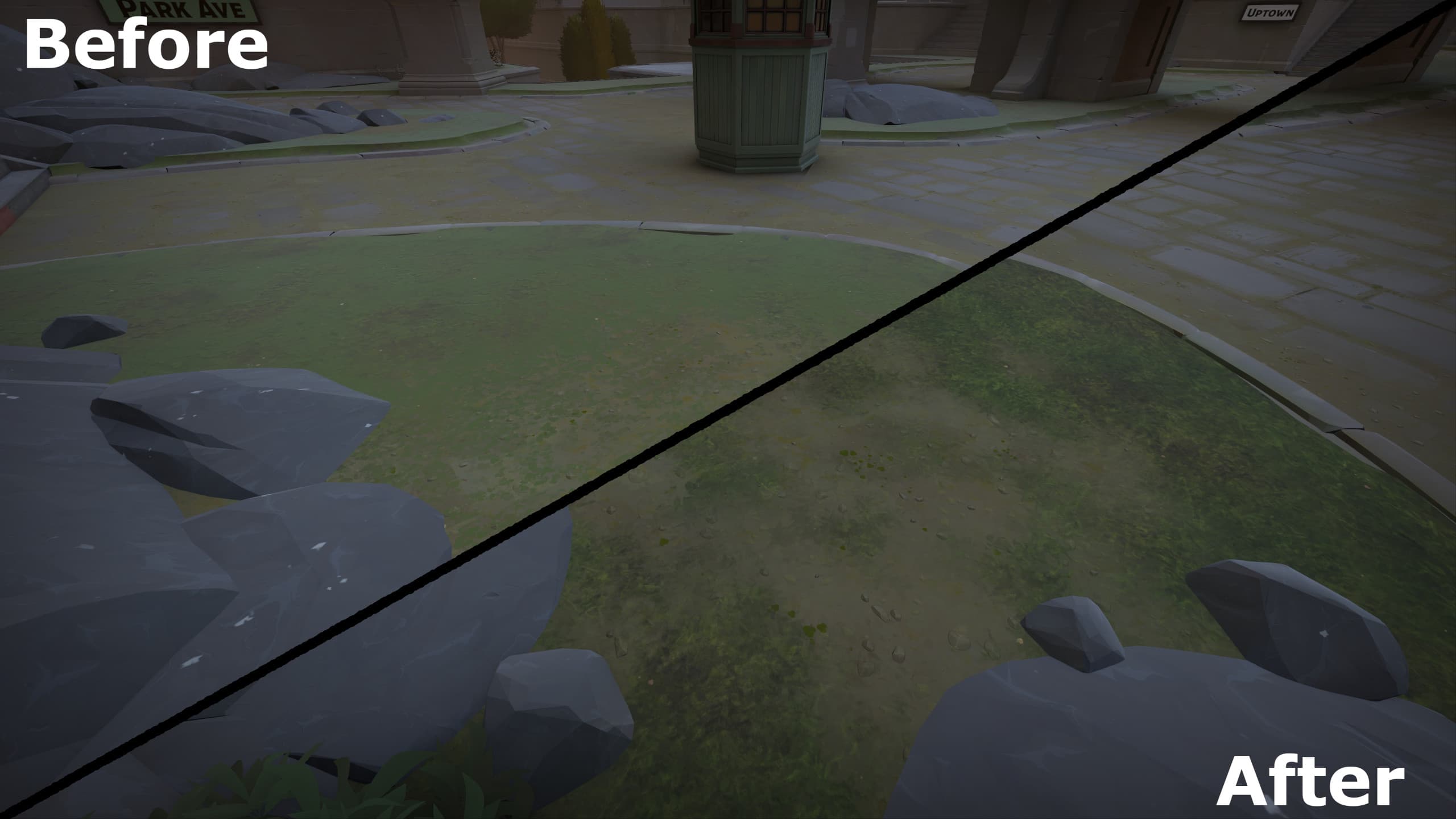 TF2 grass over deadlock grass screenshot