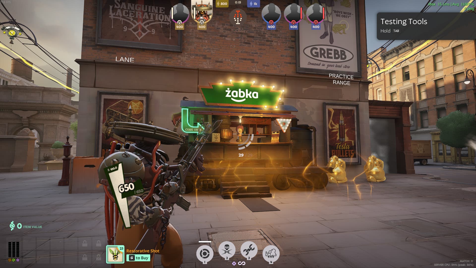 Polish "Żabka" store screenshot