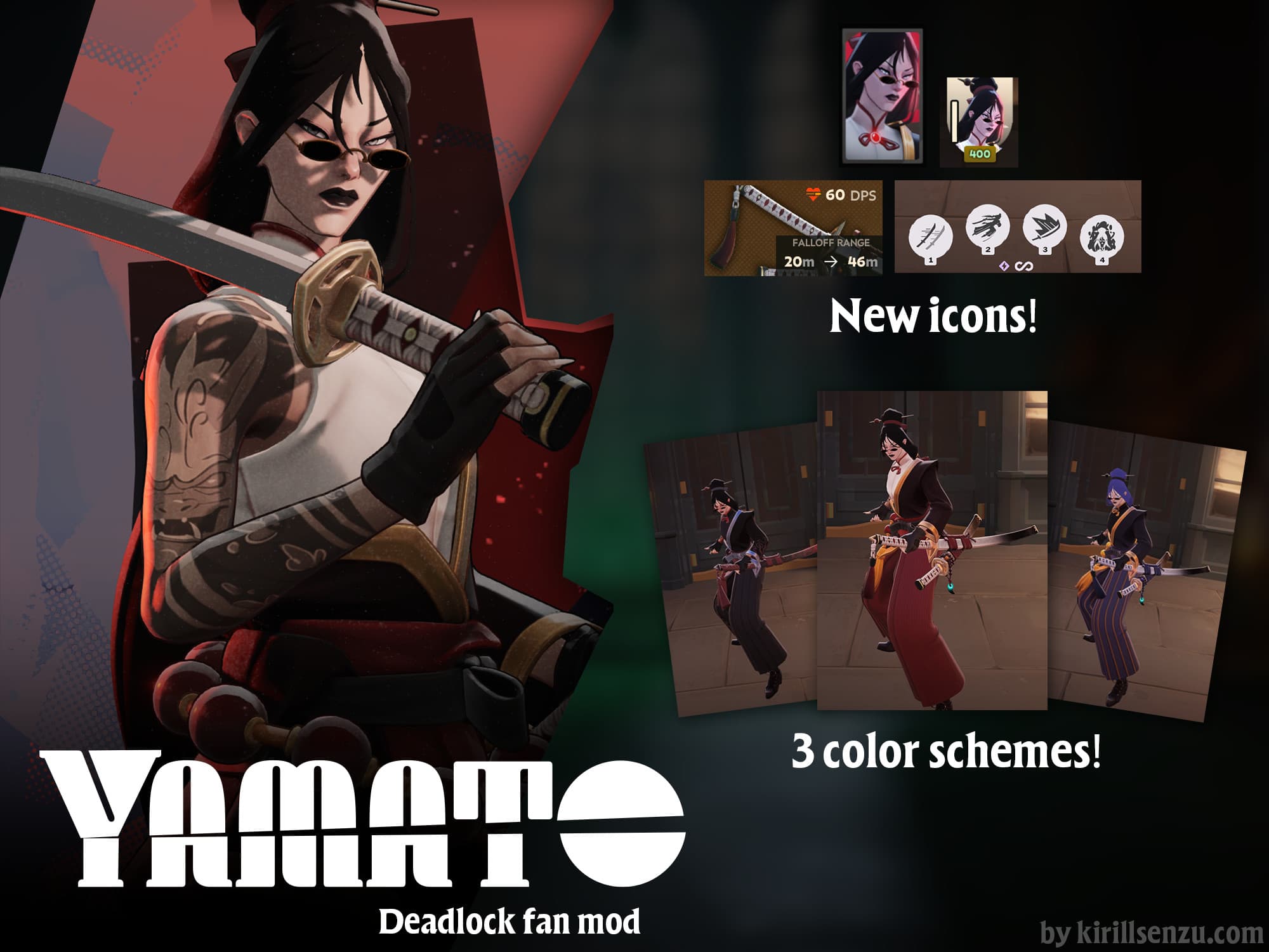 Yamato redesign (NEW ICONS and COLORS!) screenshot 2