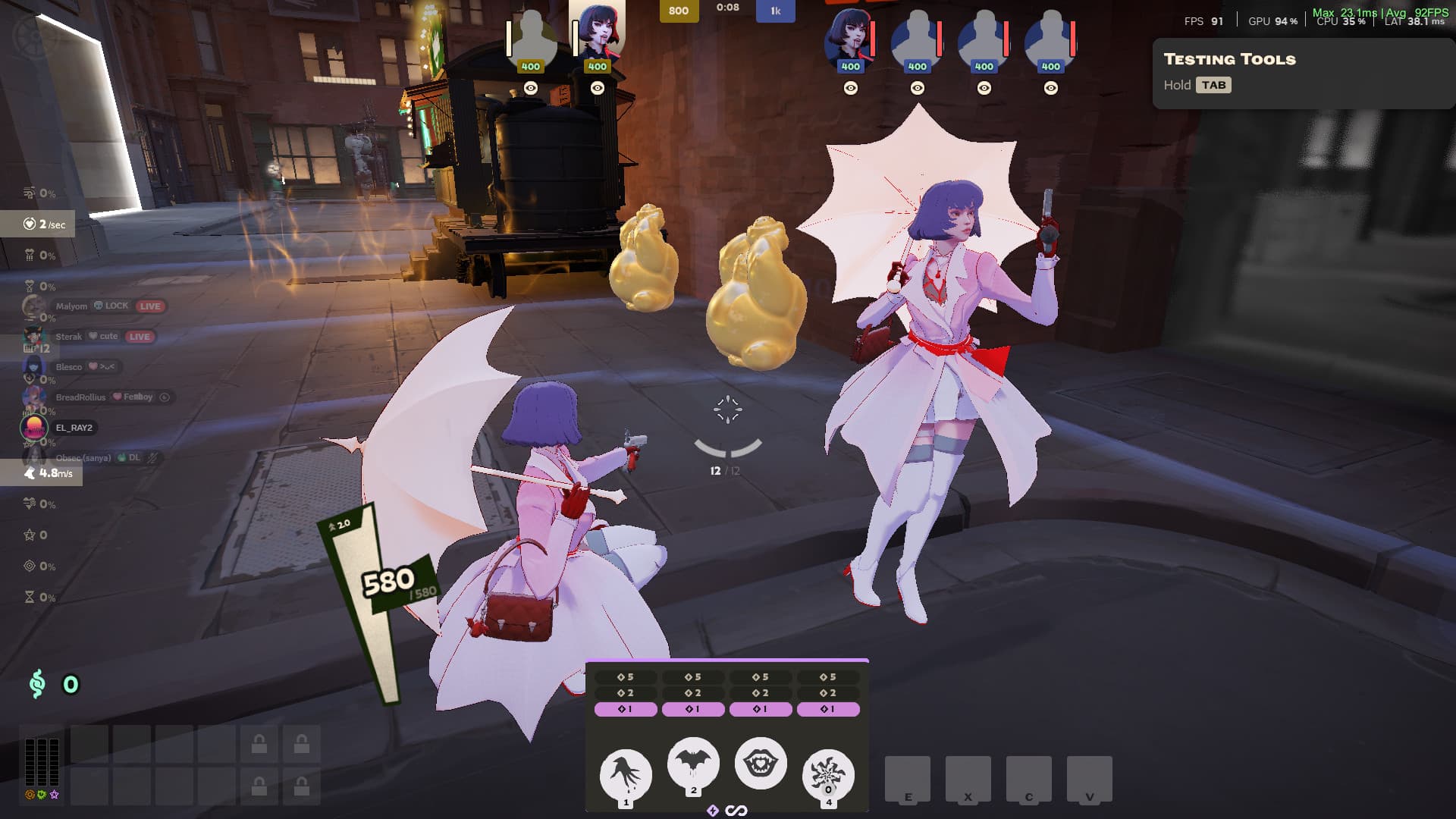 Velvet Mina (Touhou inspired chroma) screenshot 2