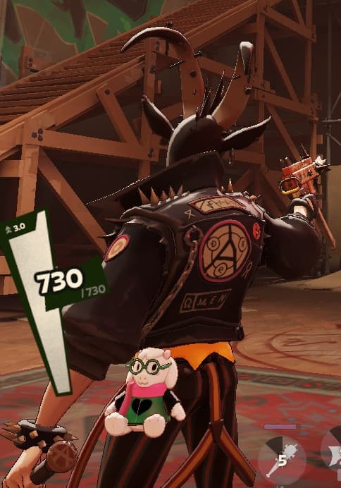 Ralsei plush on Billy(fixed) screenshot 2