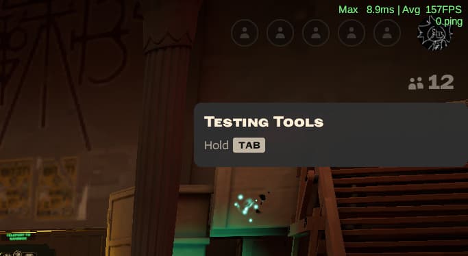 Testing Tools in Hideout screenshot 2