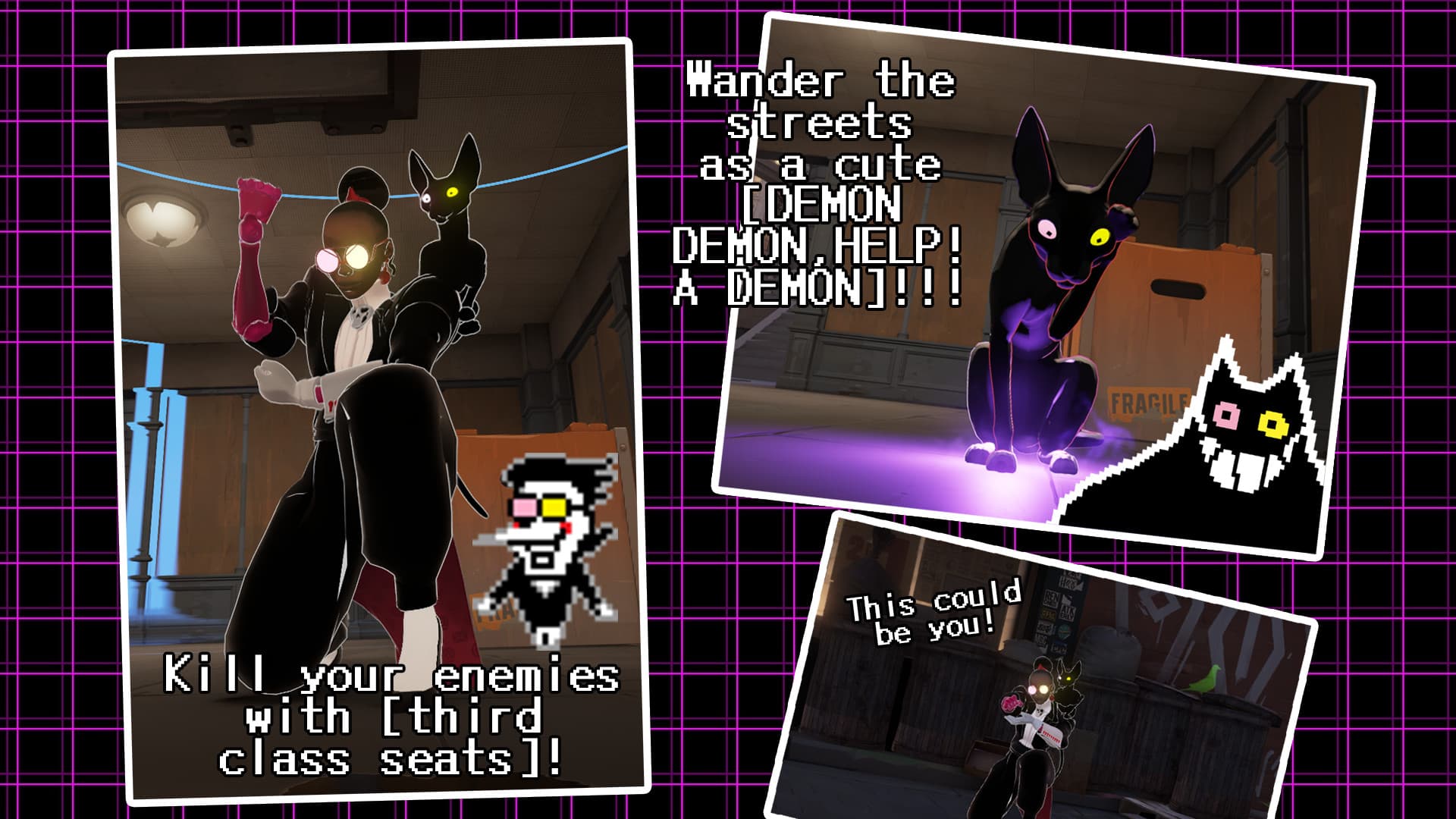 Spamton inspired Calico screenshot 3