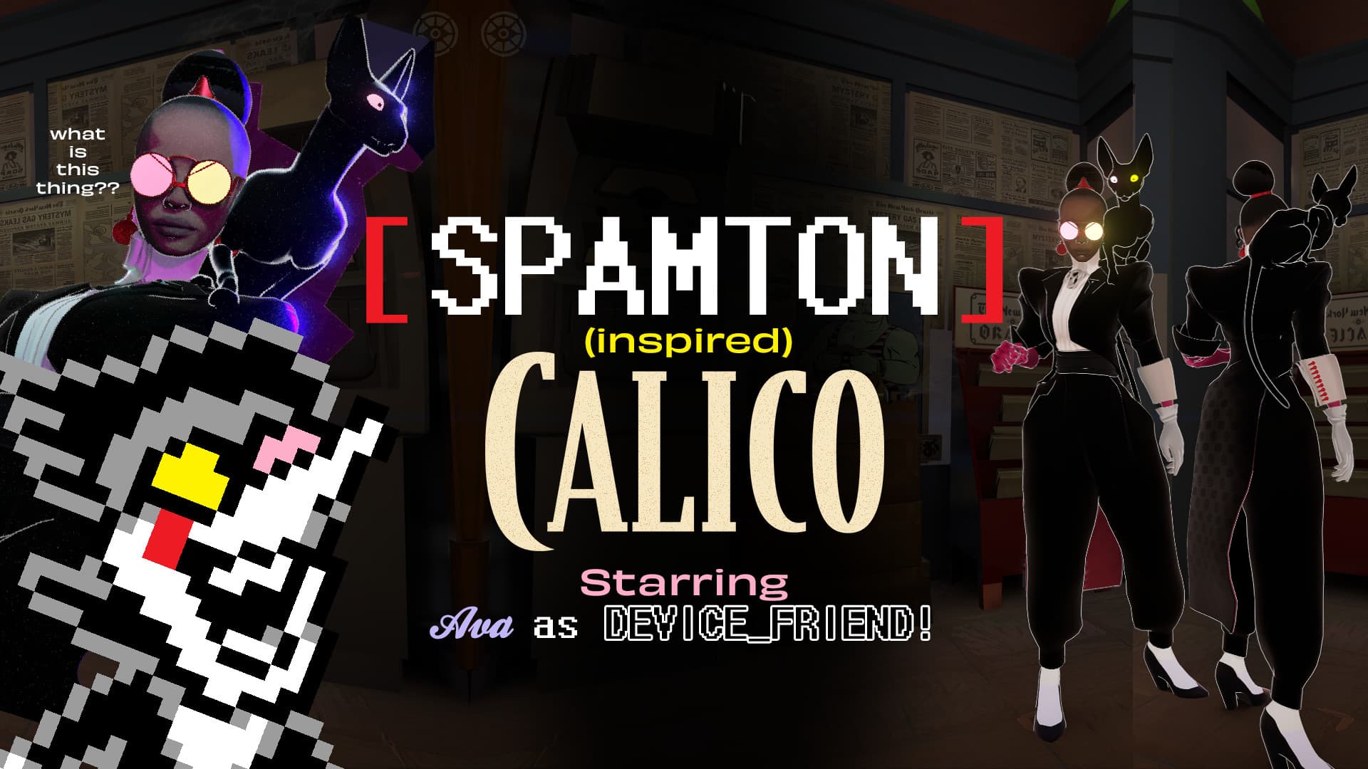Spamton inspired Calico screenshot 2