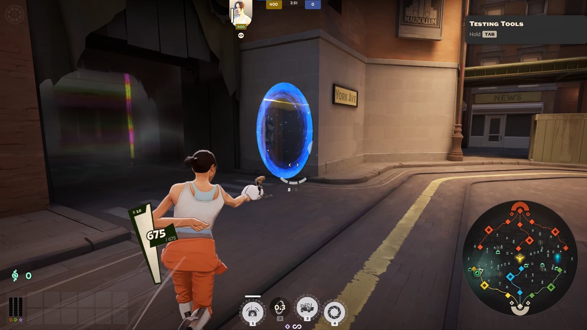 [BROKEN] Chell Doorman [Portal 2] screenshot 4