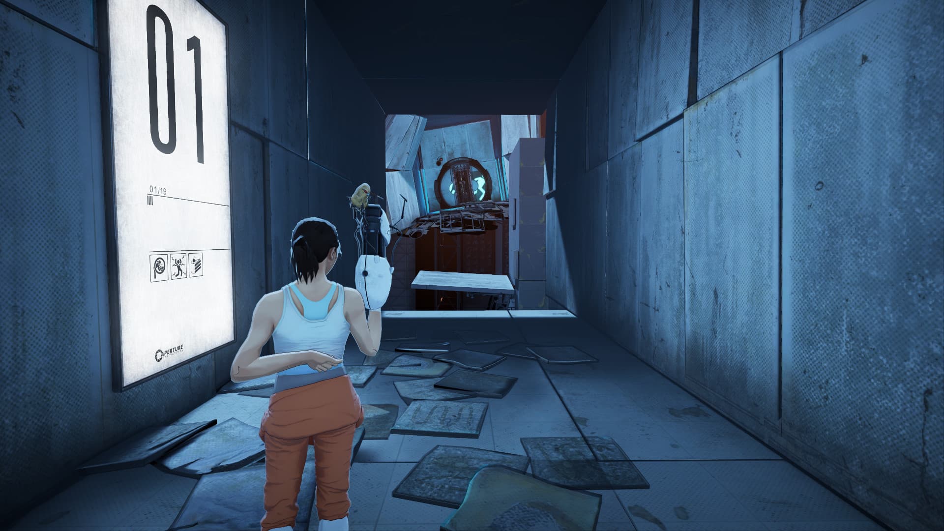 [BROKEN] Chell Doorman [Portal 2] screenshot 3