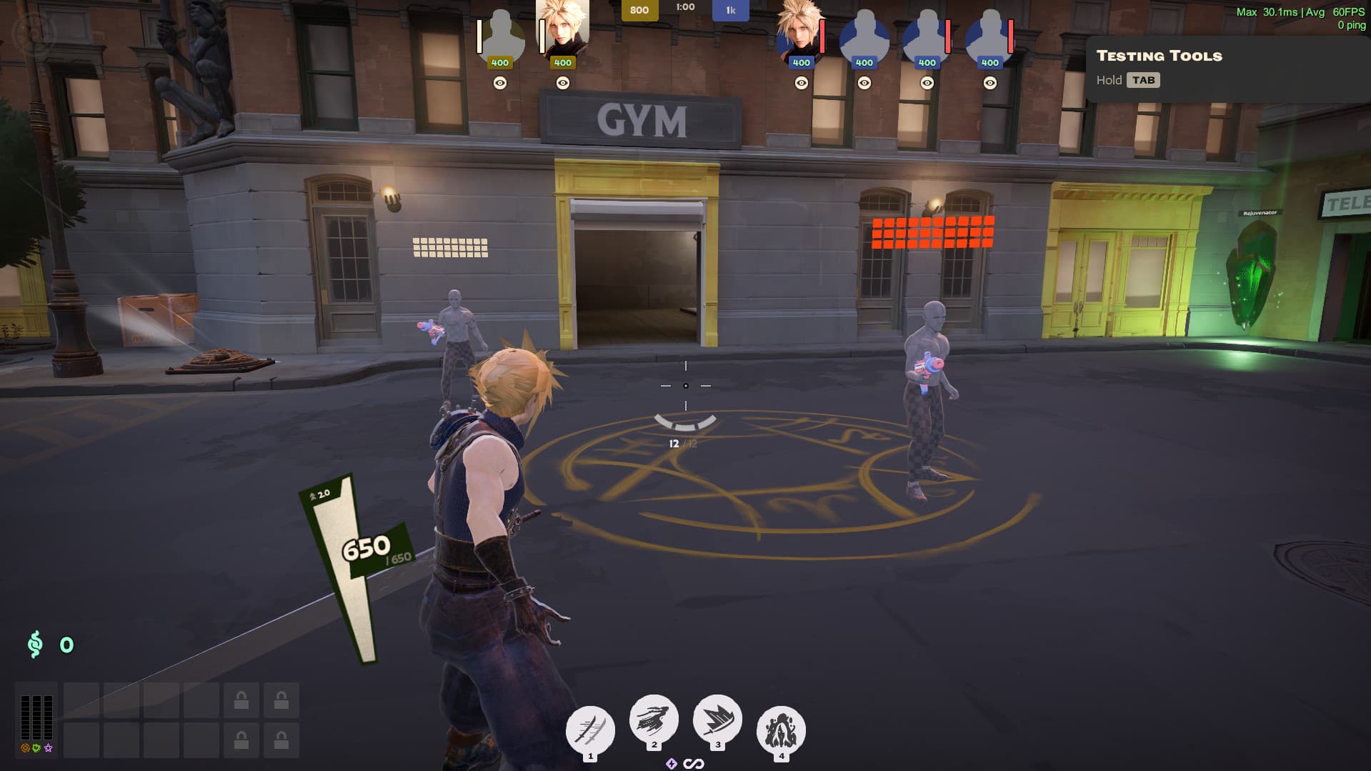 Cloud Strife Yamato screenshot 2