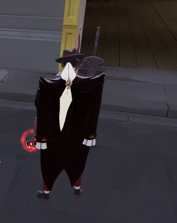 Wraith red recolor with some particles in red screenshot 3