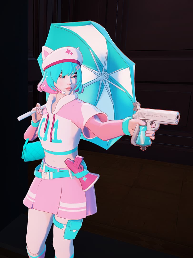 Neko Hatsune Miku Mina screenshot 2