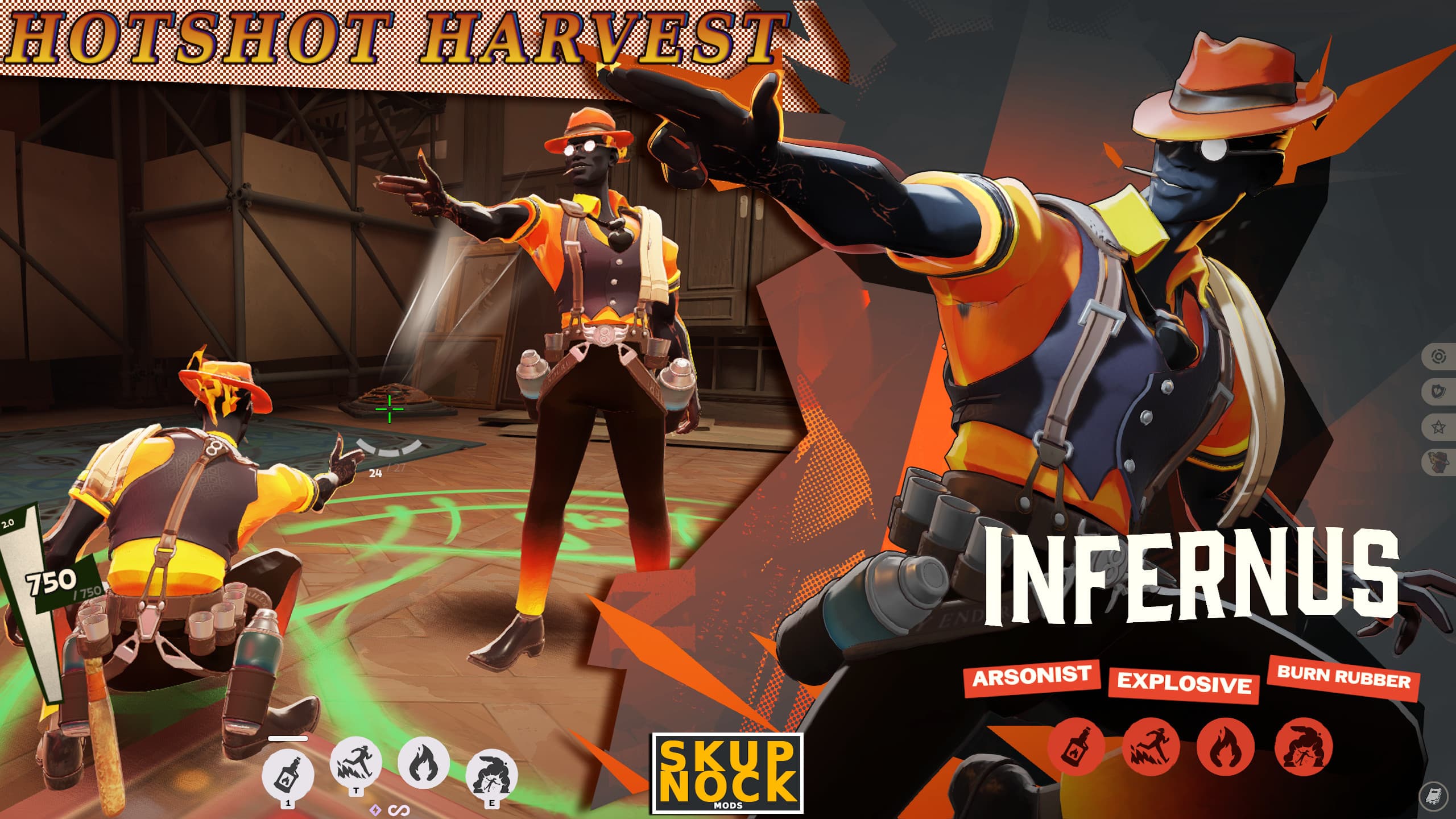Hotshot Infernus//PUMPKIN HEAD