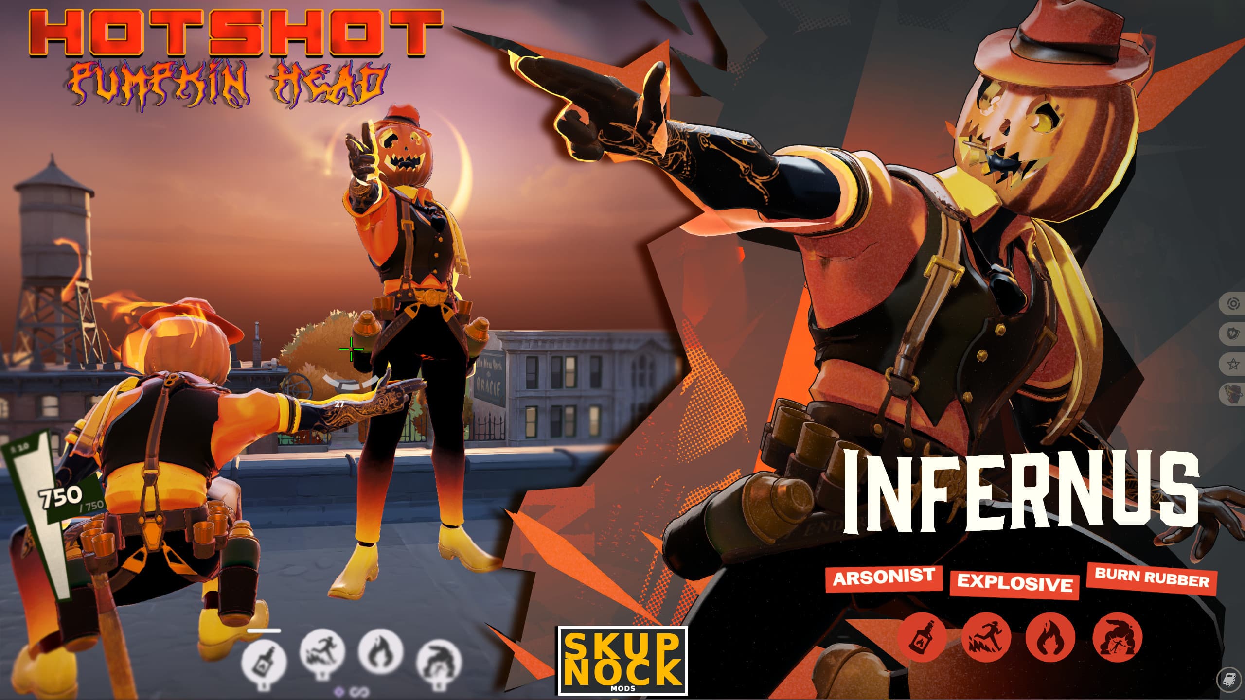 Hotshot Infernus//PUMPKIN HEAD screenshot 3