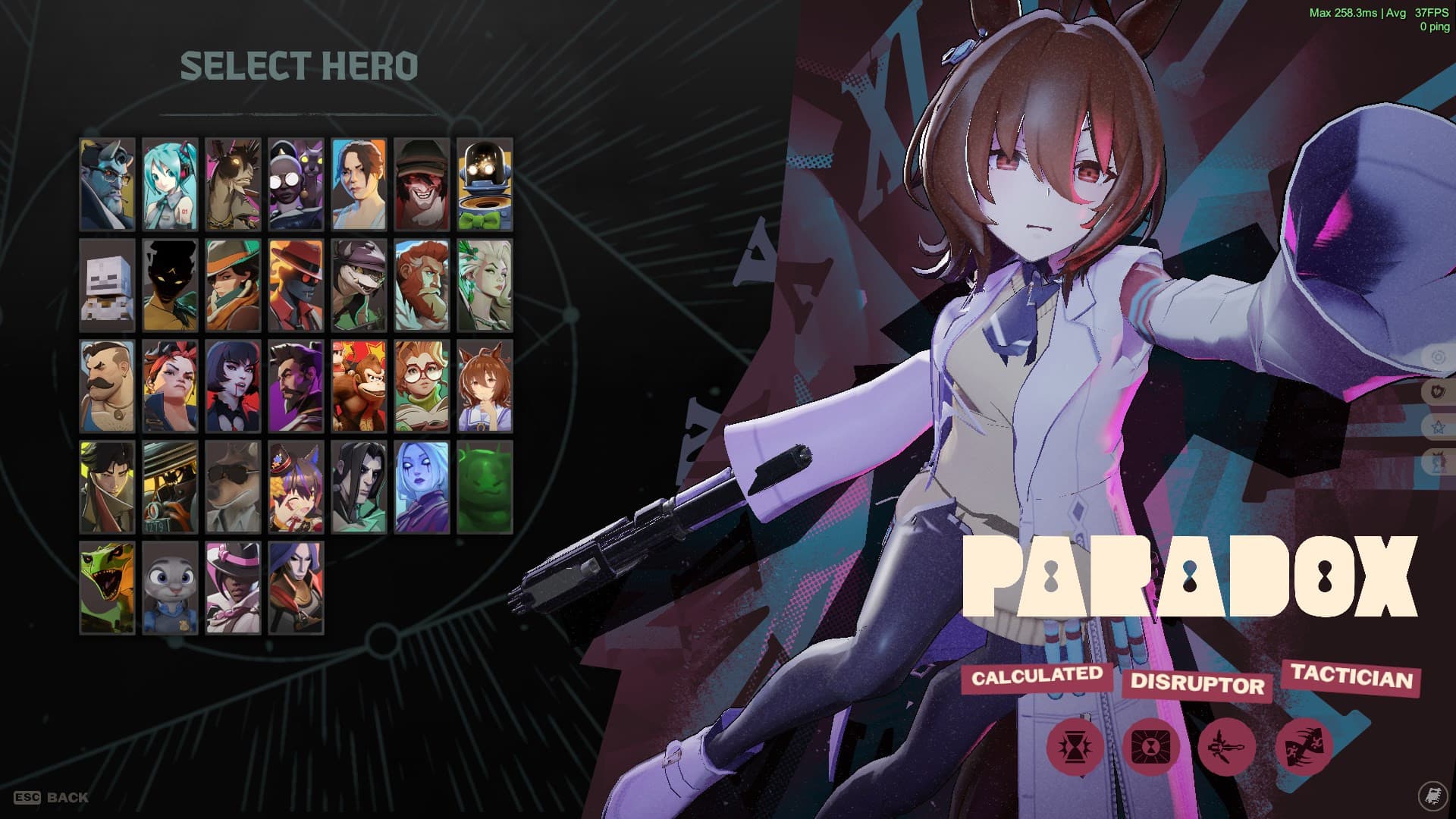 Agnes Tachyon over Paradox screenshot