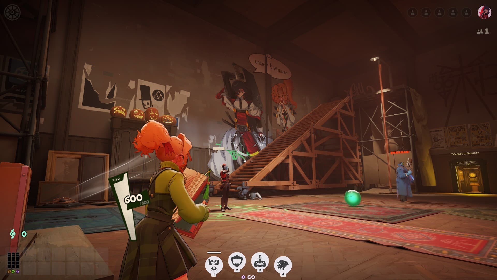 Holy Order Mina grafitti screenshot 2
