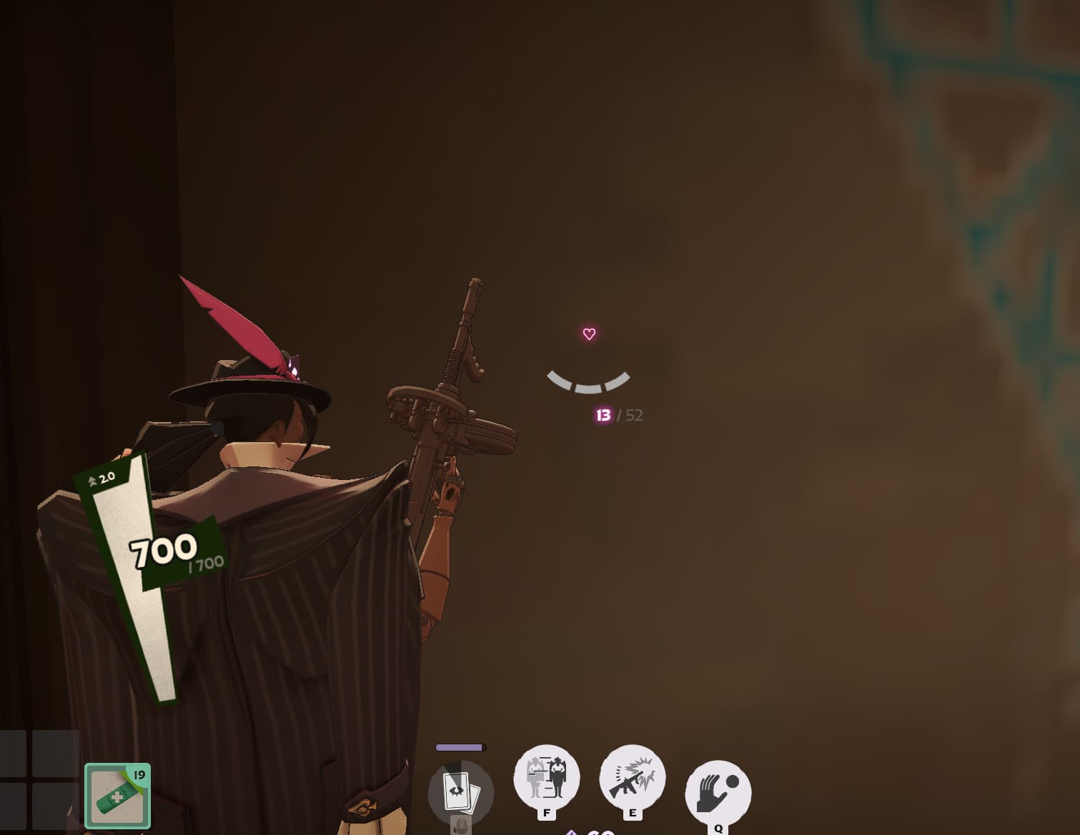 Heart Crosshair and Pink Theme HUD screenshot 3