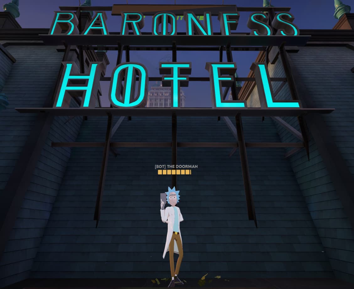 Rick Sanchez - Rick and Morty Doorman screenshot 2