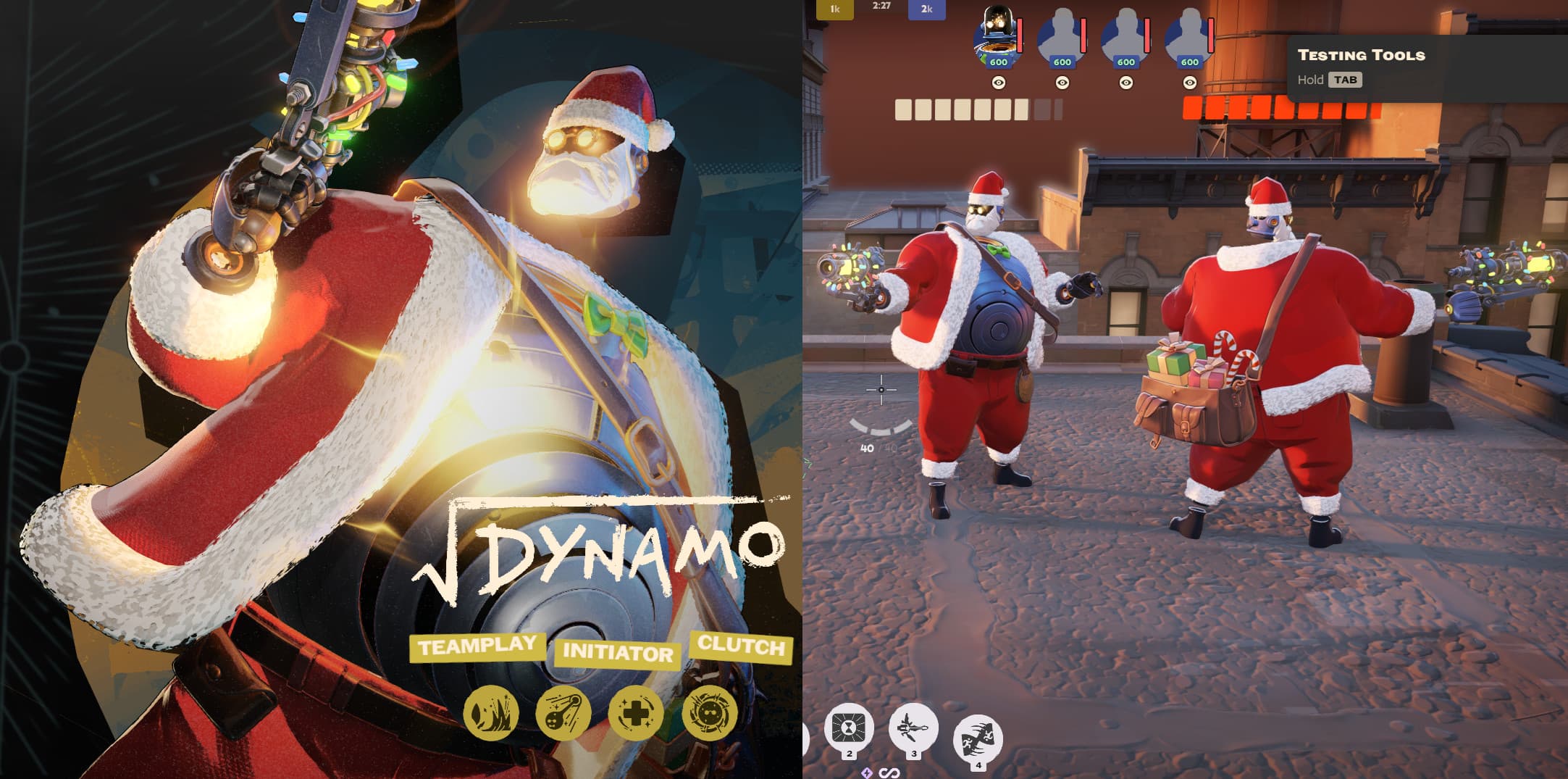 Santa Dynamo Festive Skin