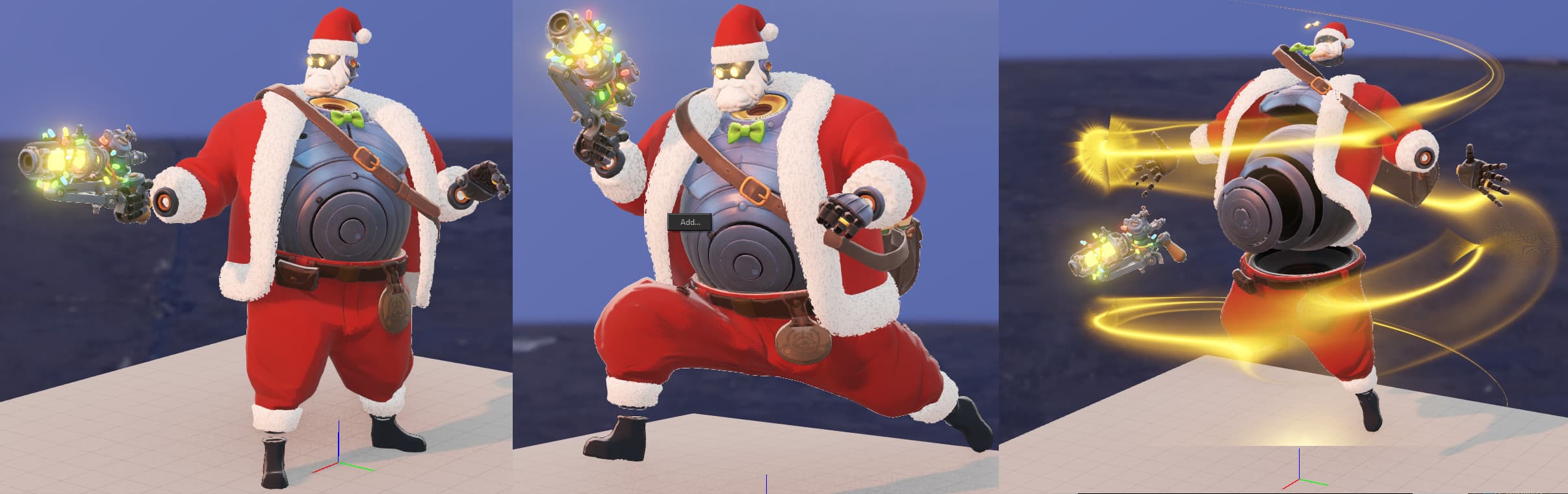 Santa Dynamo Festive Skin screenshot 2