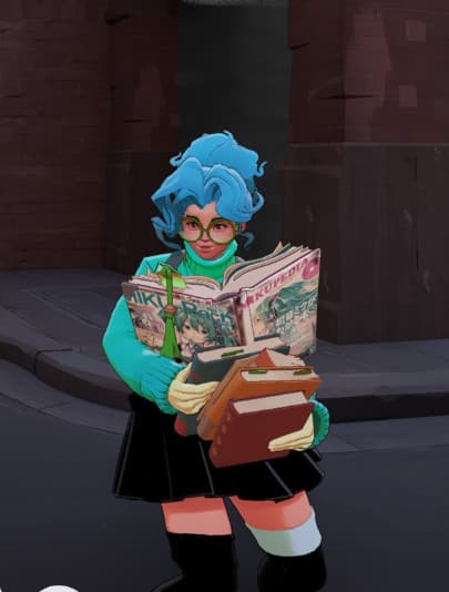 Paige hatsune miku theme recolor + book cover screenshot 4