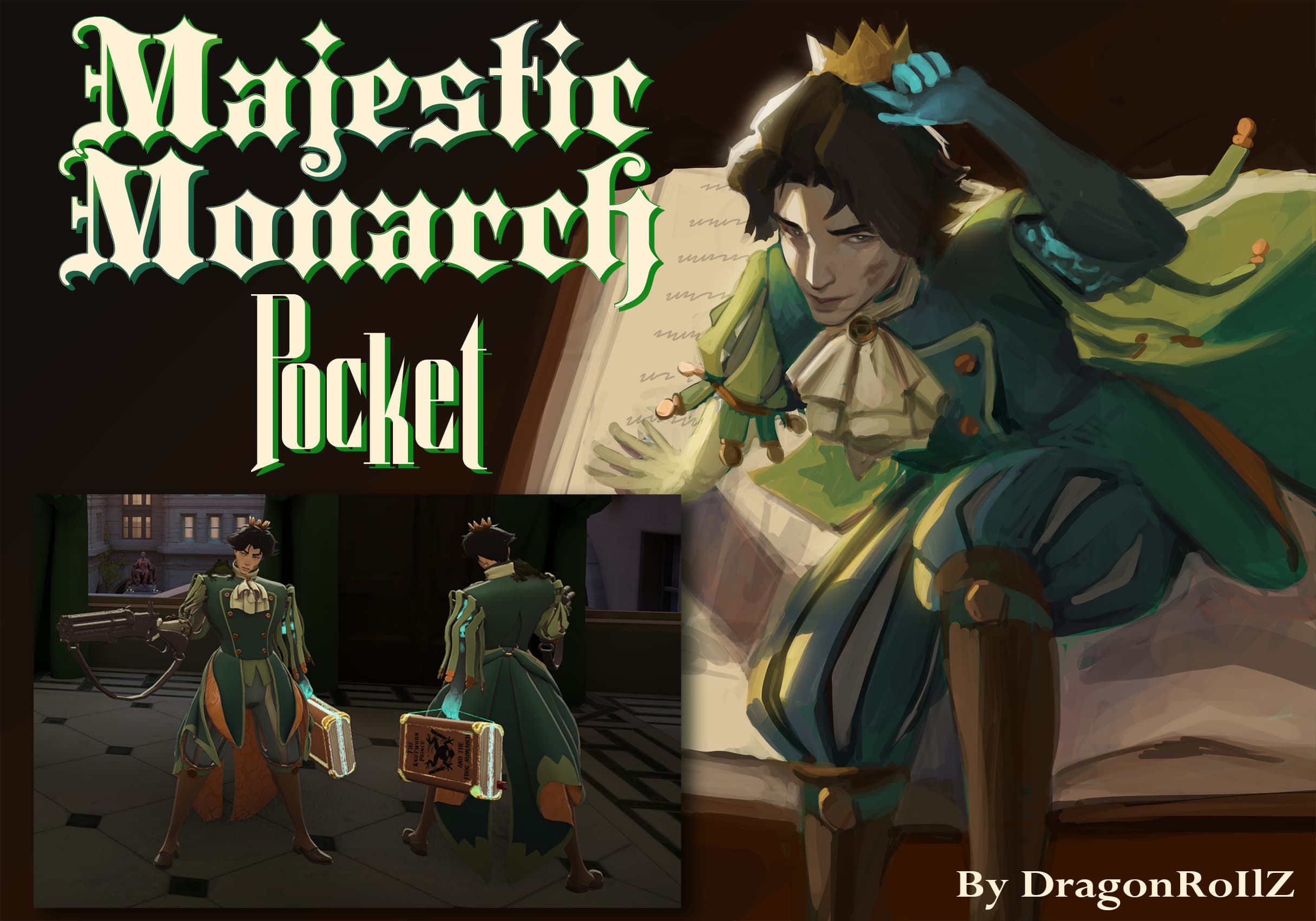 Majestic Monarch Pocket