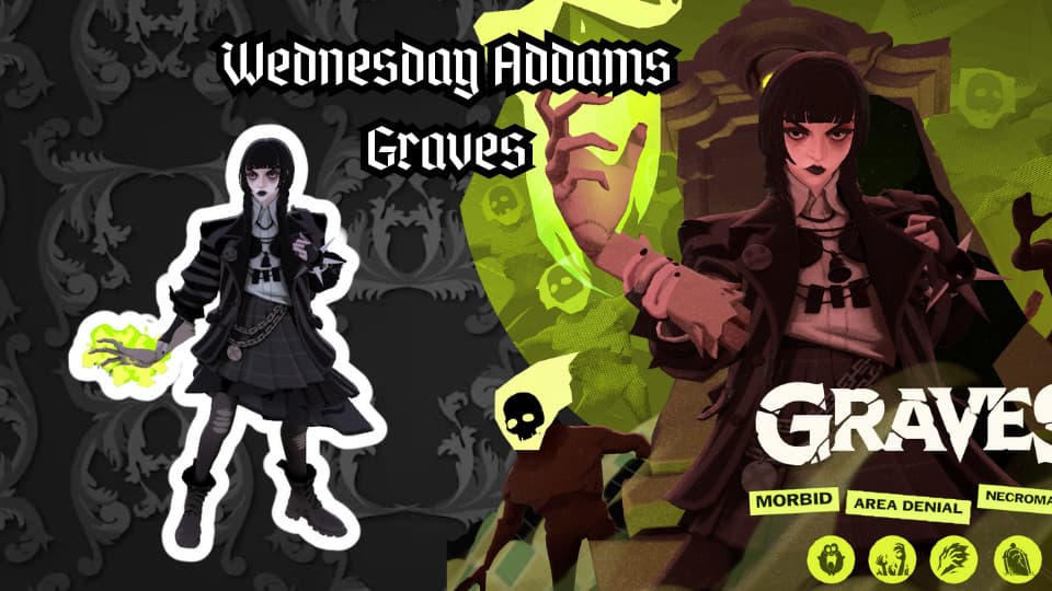 Wednesday Addams Graves