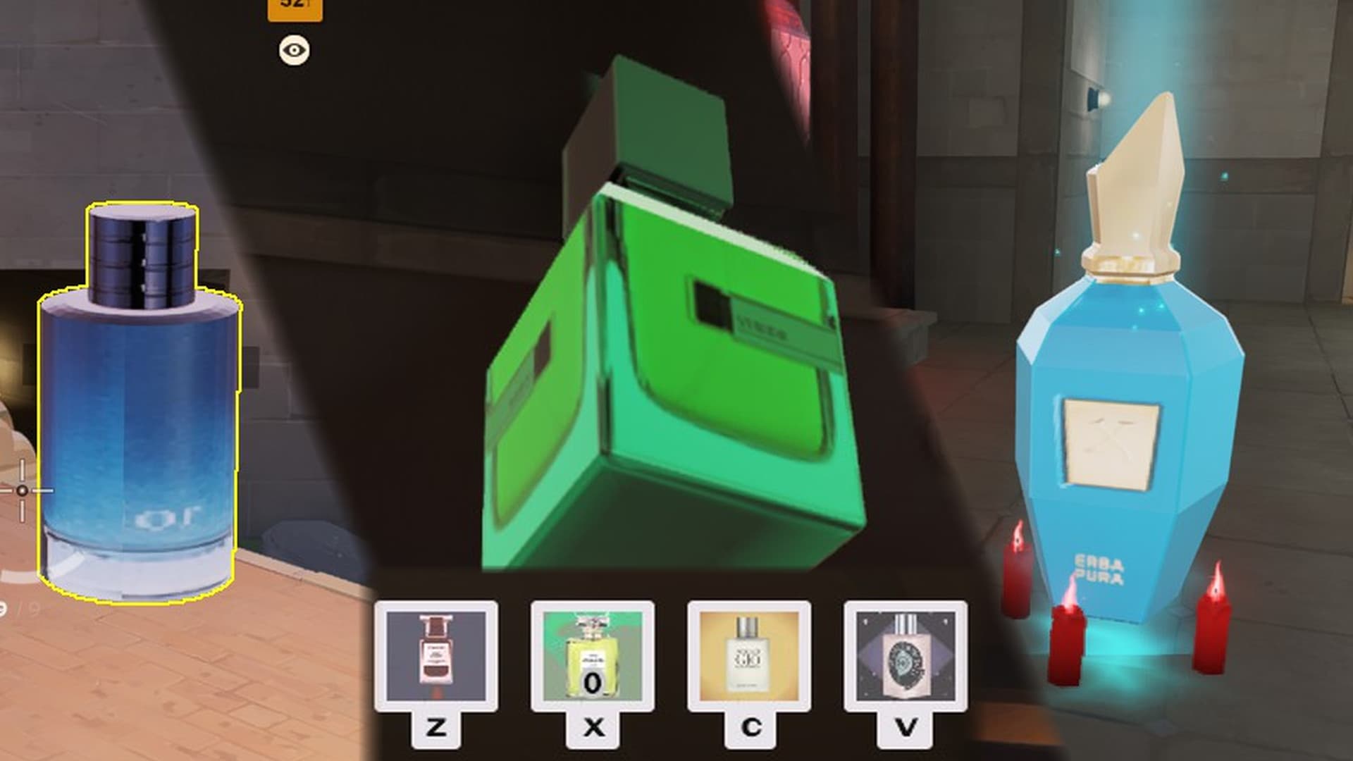 EauDeAdlock (perfumes over gameplay models) screenshot