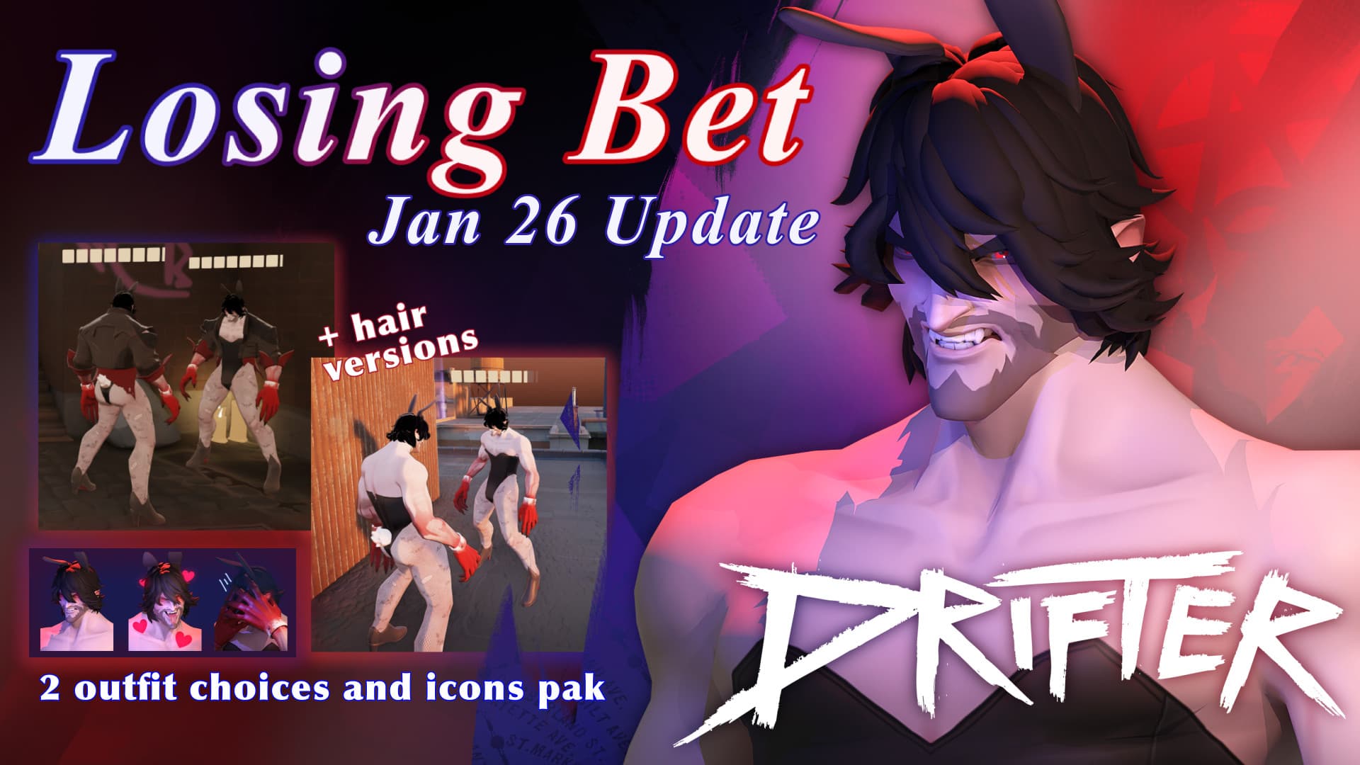 Losing Bet Bunny Drifter