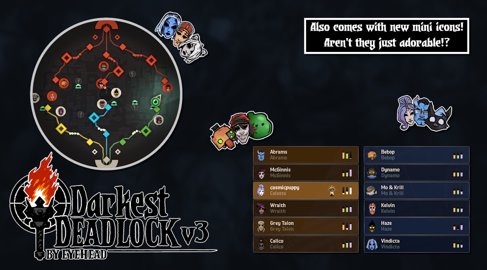 [OLD GODS NEW BLOOD] DARKEST DEADLOCK Portraits screenshot 4