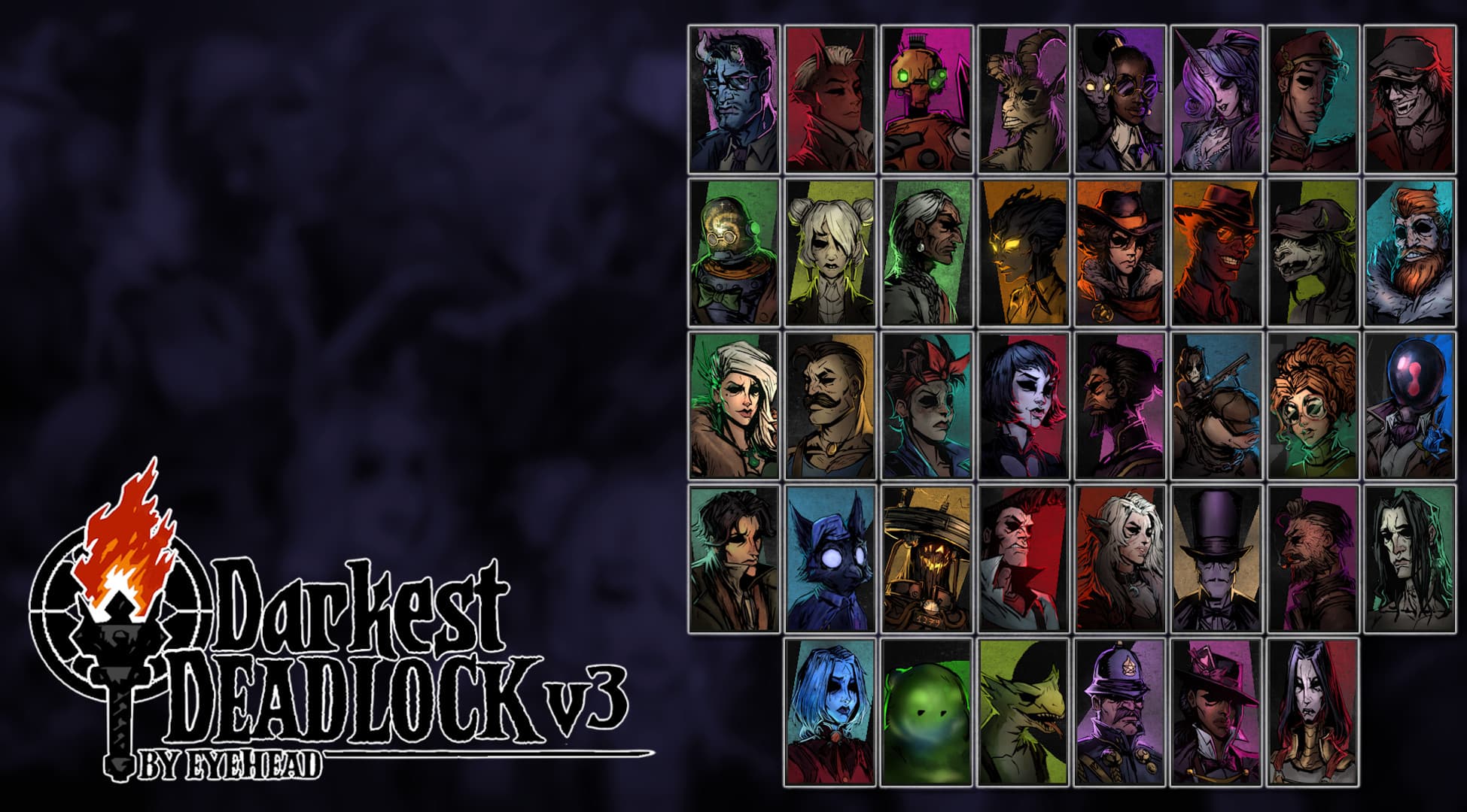 [OLD GODS NEW BLOOD] DARKEST DEADLOCK Portraits screenshot 2