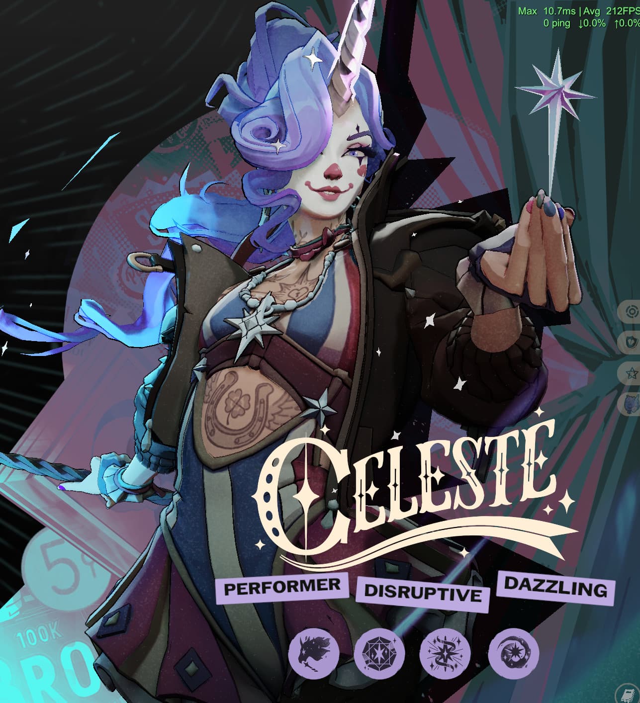 Clown Celeste