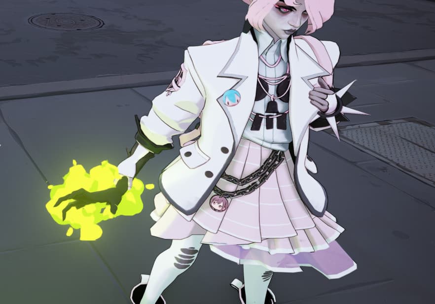 Mizuki Akiyama casual clothing inspired Graves screenshot 3