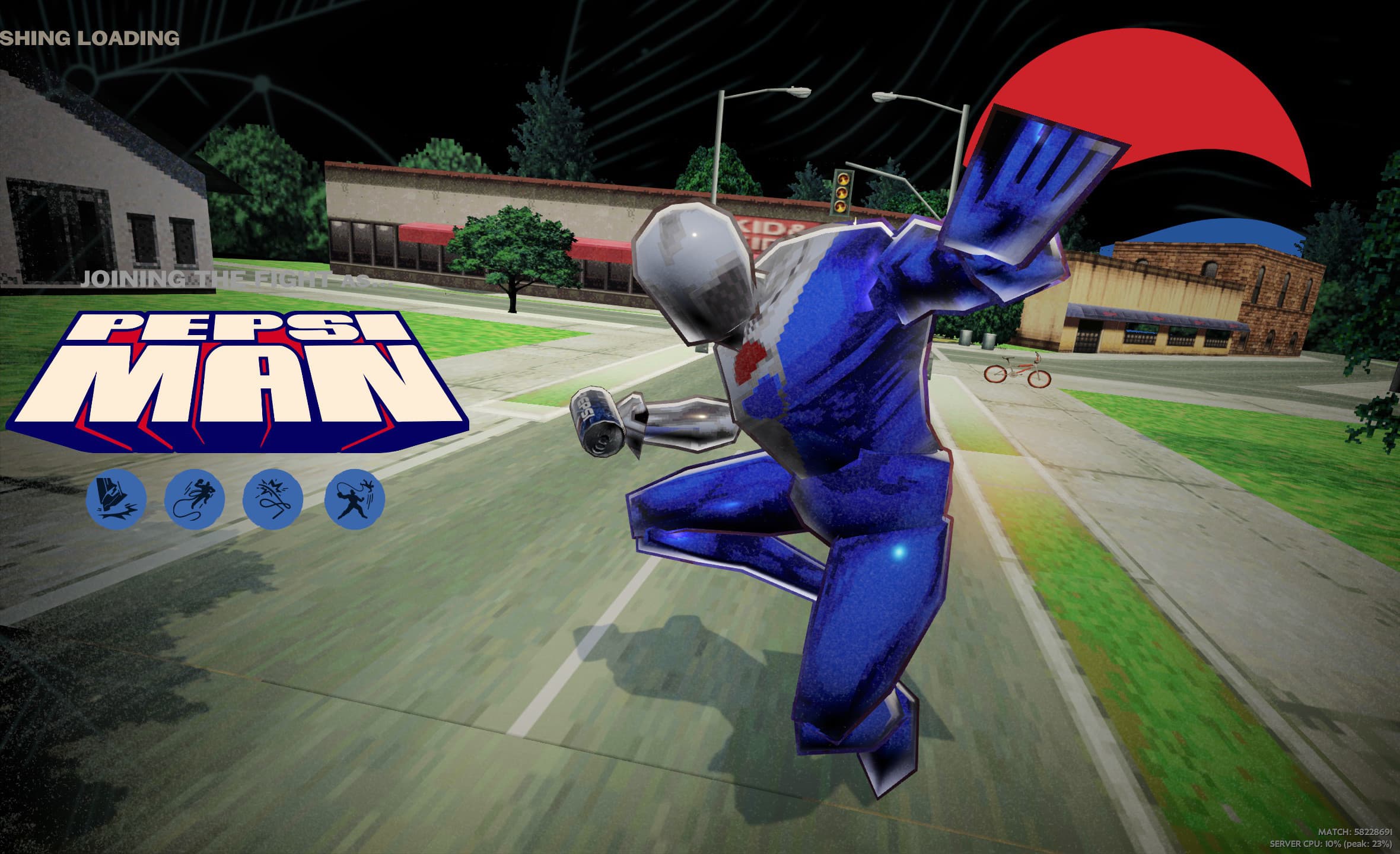 Pepsi Man Lash