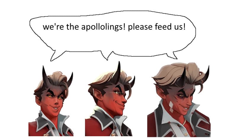 Comically Evil Apollo Smirk screenshot