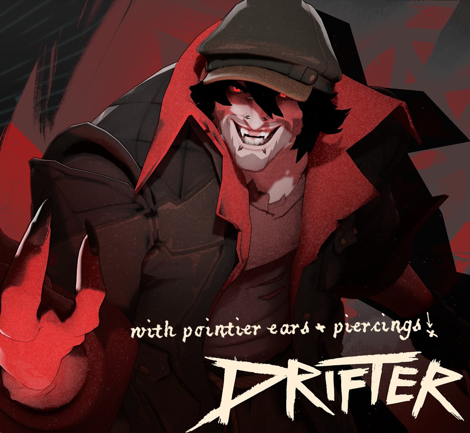 Pointy Ears + Piercings Drifter model screenshot 2
