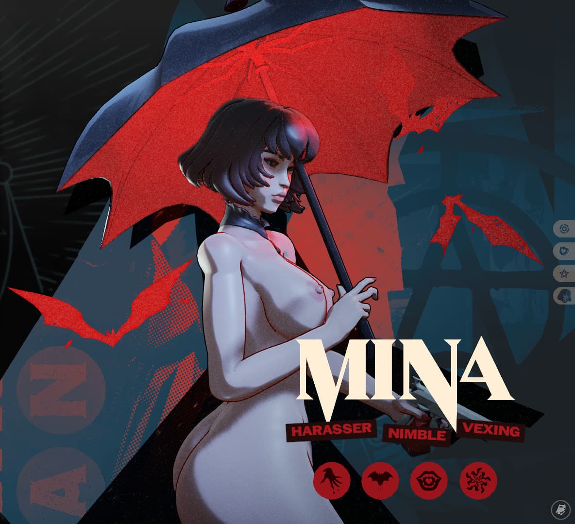 Bottom Heavy Mina Ha