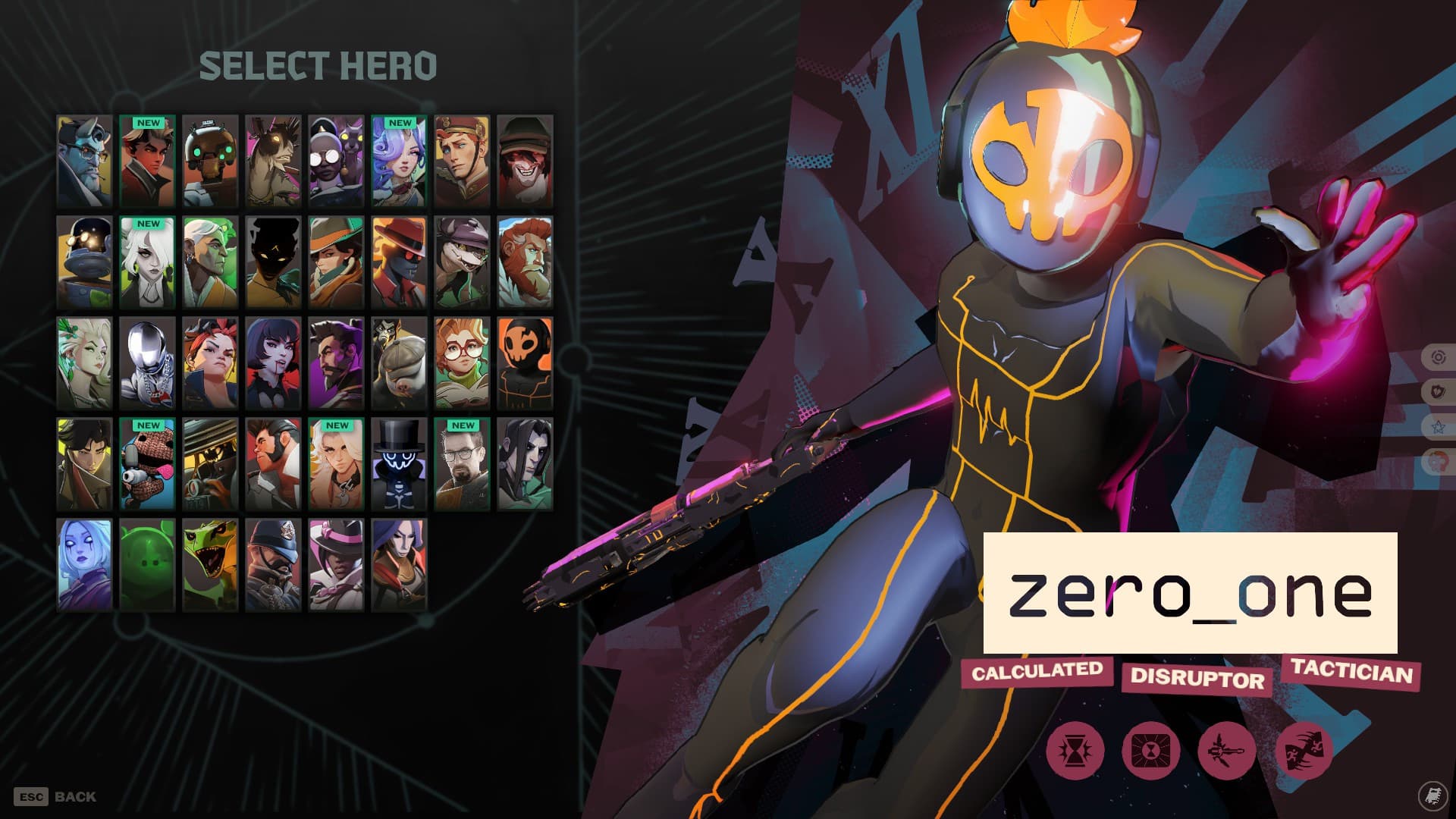 zero_one (The Living Tombstone)|Paradox Skin screenshot 2