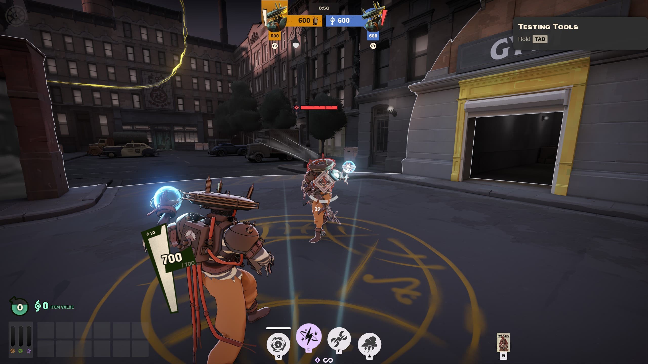 Blue lightning Seven screenshot 3