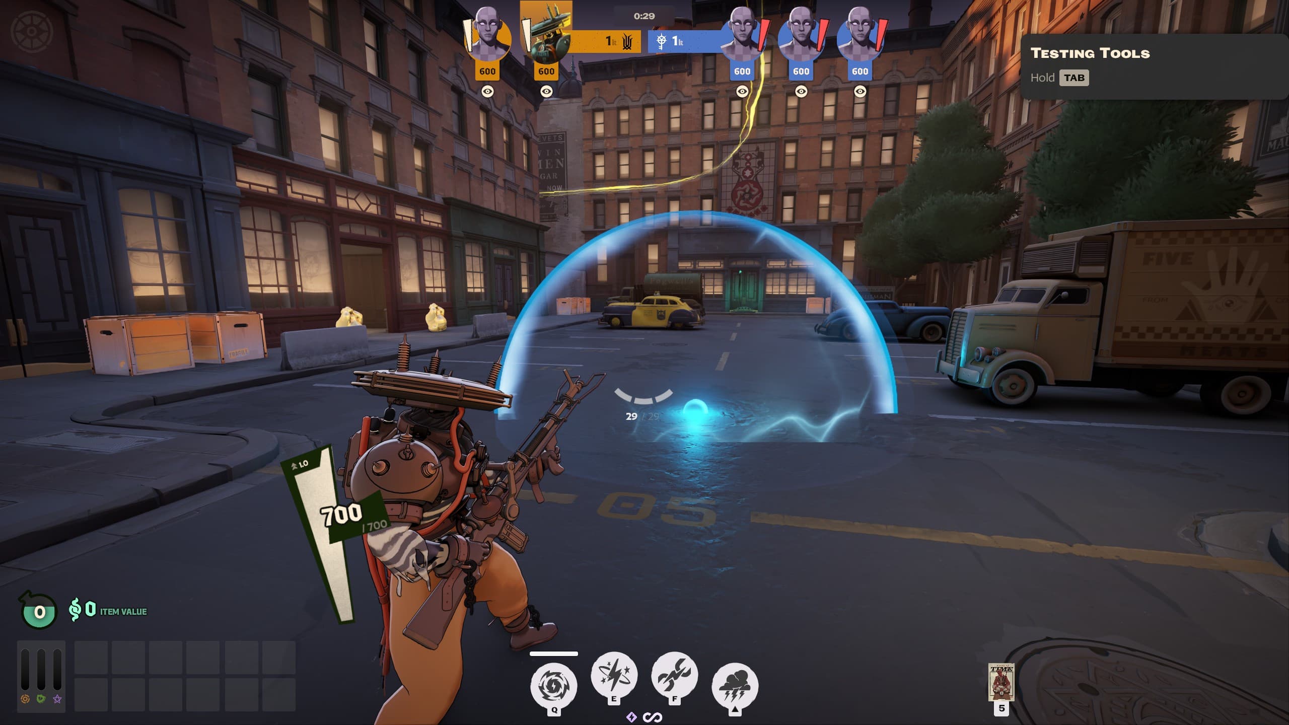 Blue lightning Seven screenshot 6