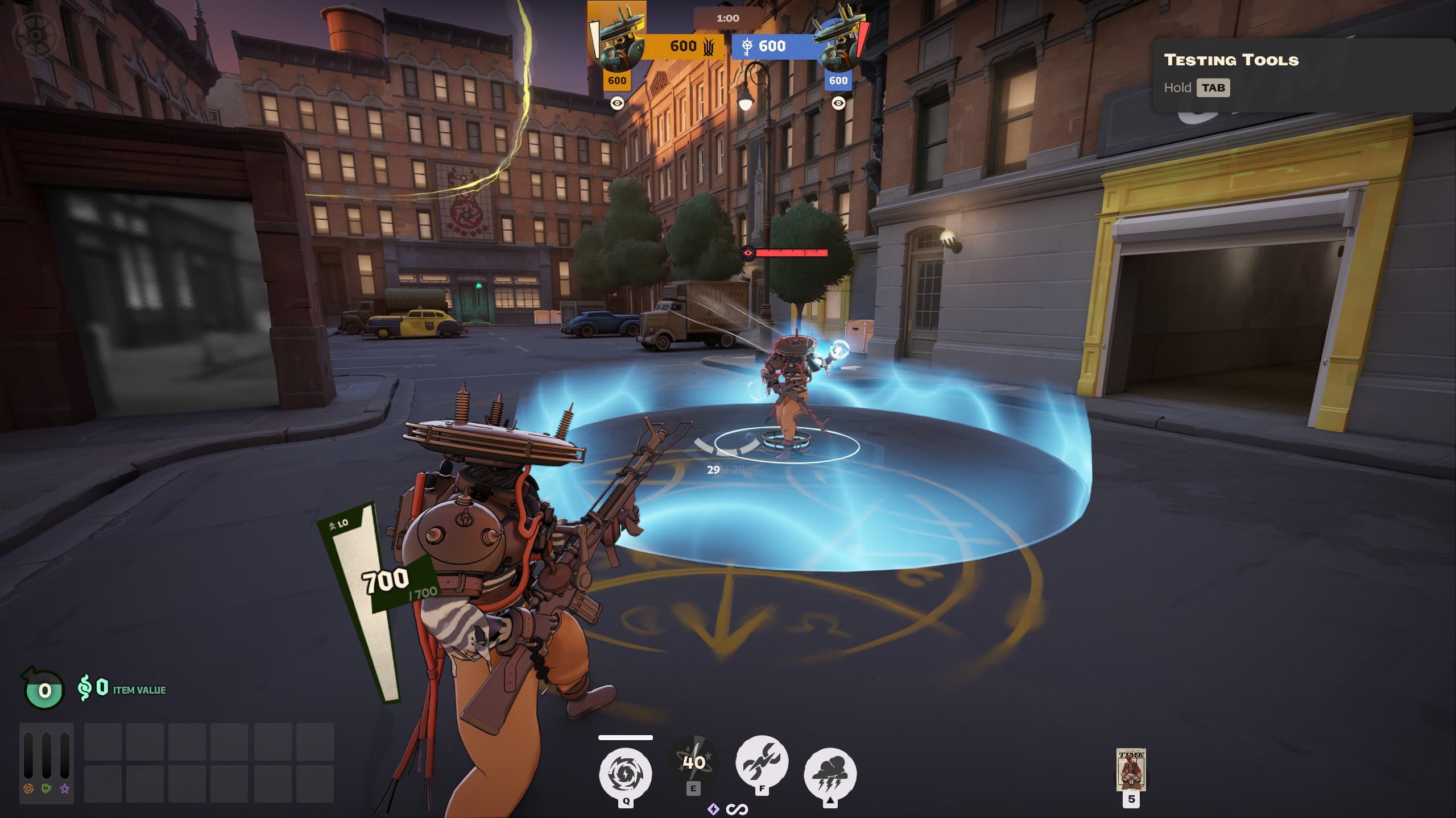 Blue lightning Seven screenshot 4