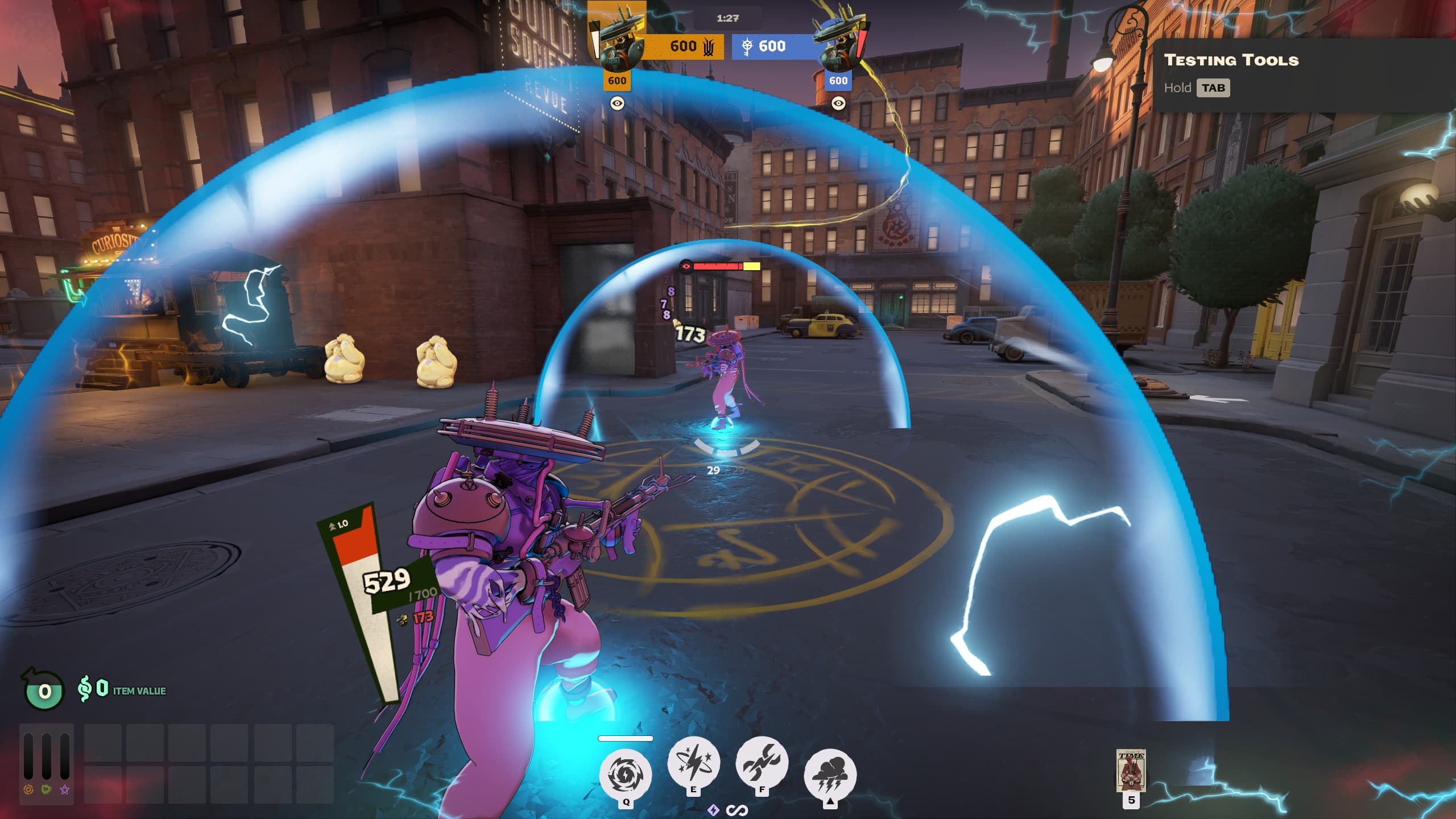 Blue lightning Seven screenshot 7