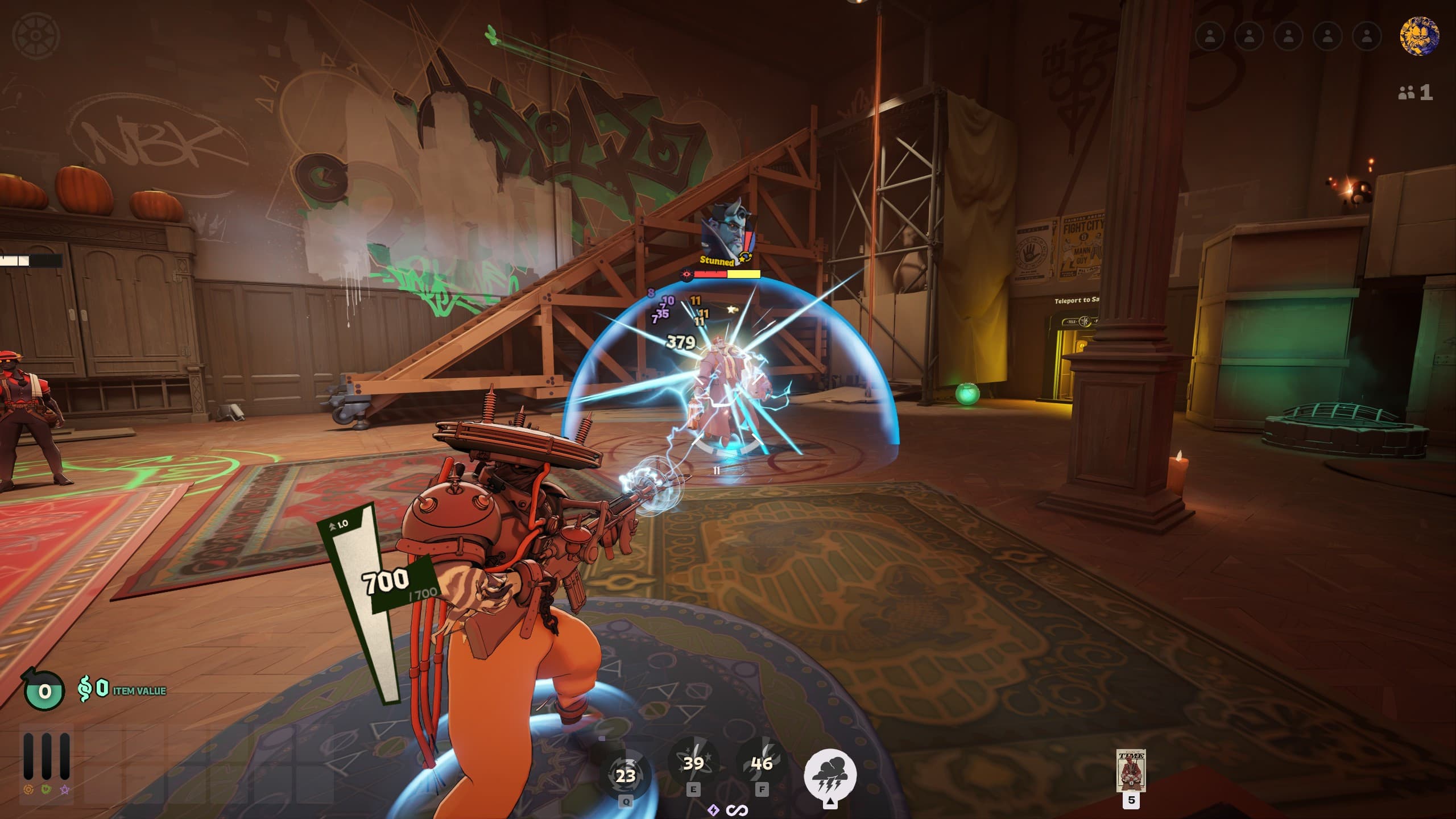 Blue lightning Seven screenshot 2