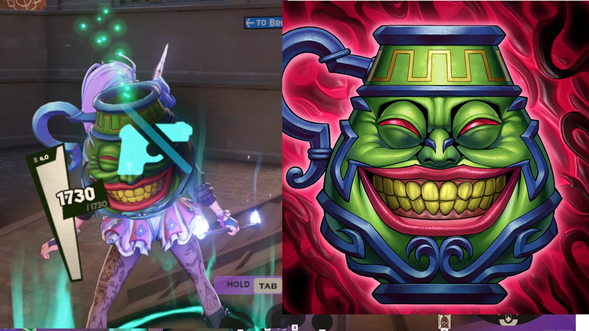 Pot of Greed soul urn