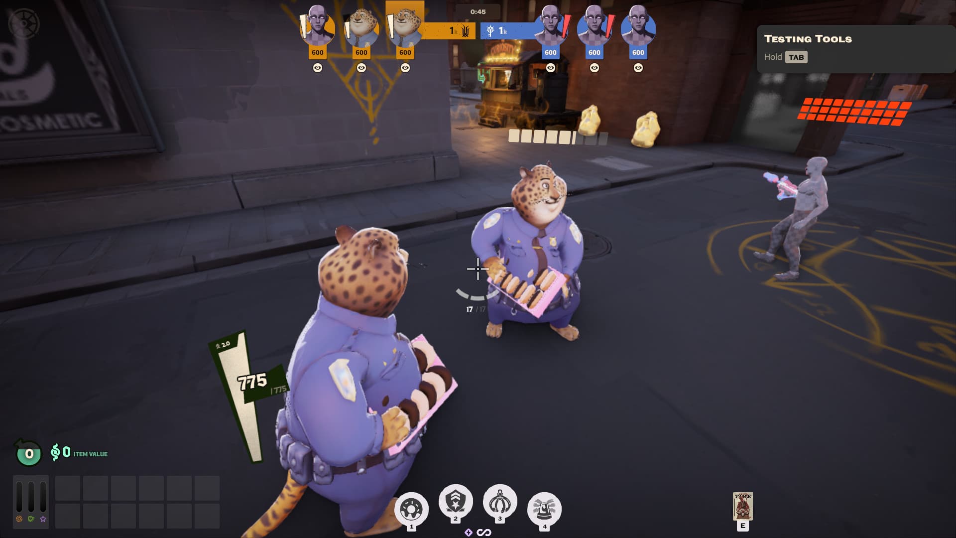 Officer Clawhauser Warden