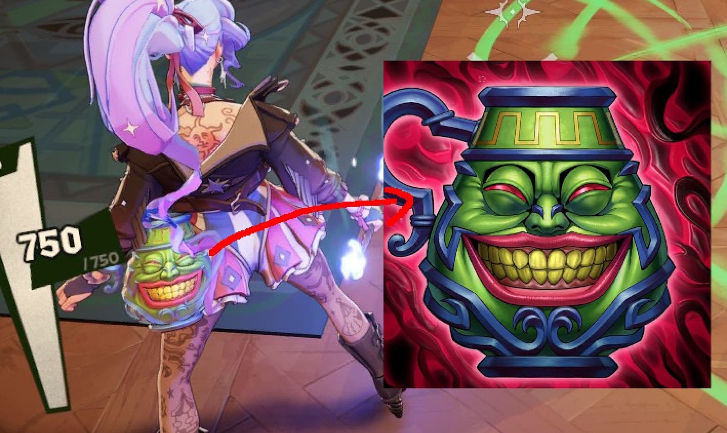 Pot of Greed soul container