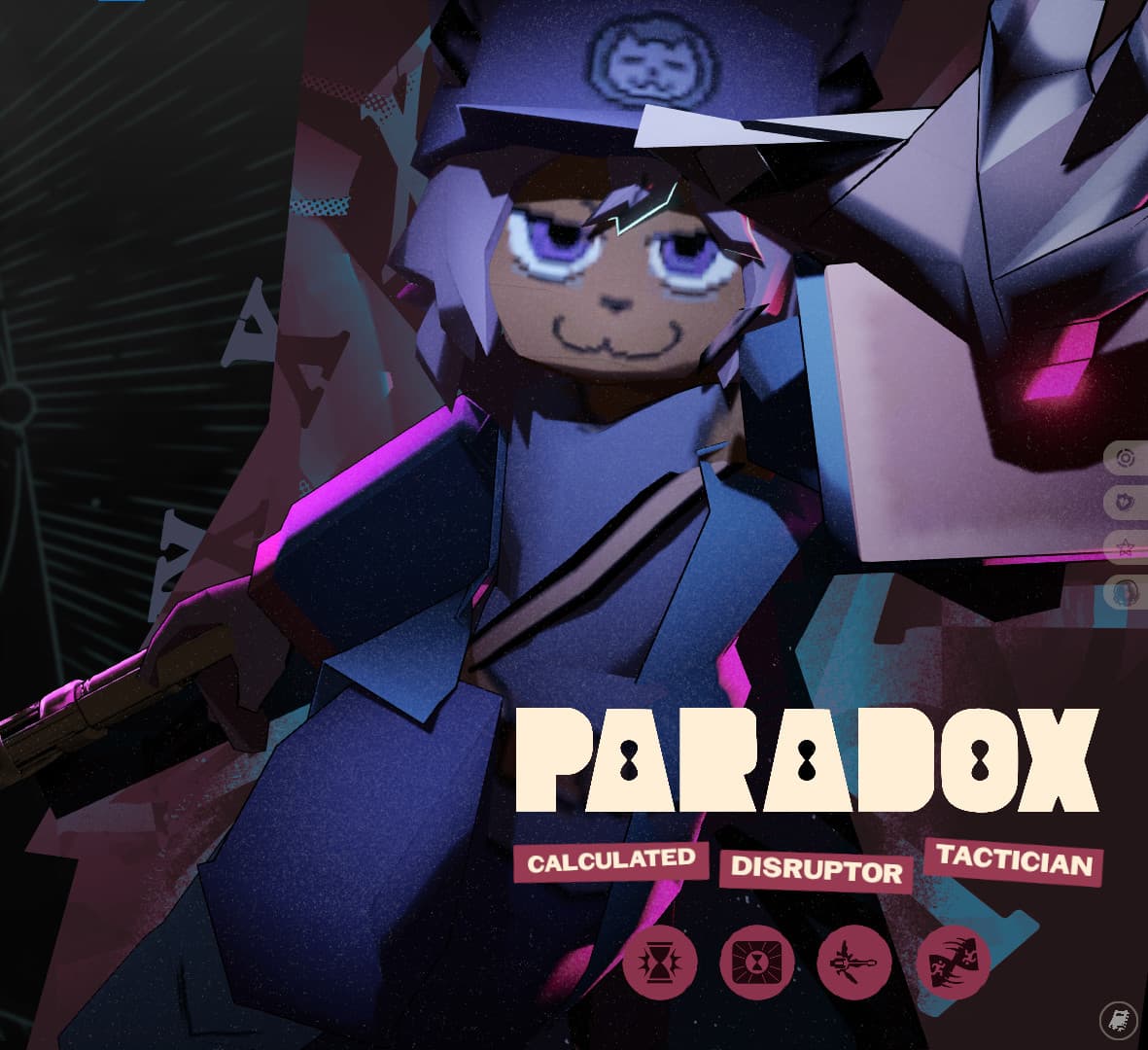 Sablefeline skin for paradox
